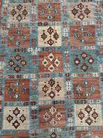 Perzische kelim Teppe 275*206 cm, Bruin, Wol, Ophalen of Verzenden, 200 cm of meer