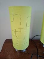 Twee retro groene toutch lampen, Ophalen of Verzenden, Zo goed als nieuw, Minder dan 50 cm