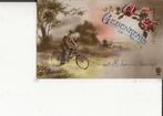 Scherpenheuvel  Gedenkenis Dorp met fietser 1922, Ophalen of Verzenden, 1920 tot 1940, Gelopen