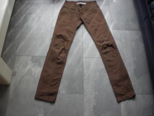 Only broek, bruin maat 32= XS (qwe), Kleding | Dames, Broeken en Pantalons, Zo goed als nieuw, Maat 34 (XS) of kleiner, Bruin