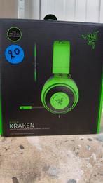 Razer Kraken Gaming Headset - Groen, Computers en Software, Headsets, Ophalen, Zo goed als nieuw, Razer, Over-ear