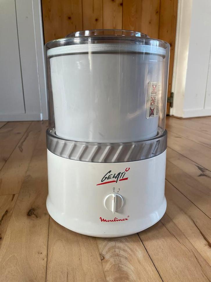 Moulinex ijsmachine, Witgoed en Apparatuur, IJsmachines, Gebruikt, Ophalen of Verzenden