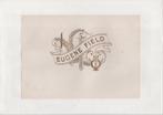 Sigarenband 159 Etiket Eugene Field, Verzamelen, Ophalen of Verzenden, Zo goed als nieuw, Sigarenbandjes