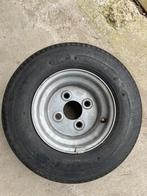 16.5x6.5-8 aanhanger band wiel aanhangwagen 4x100 8 inch, Ophalen, Gebruikt