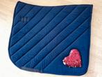 Zgan donkerblauw dressuurdekje met lovertjes  maat full, Dieren en Toebehoren, Paarden en Pony's | Dekens en Dekjes, Ophalen of Verzenden