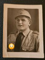 100%orig wo2 pasfoto afrikakorps ,petje,, Verzamelen, Ophalen of Verzenden, Duitsland