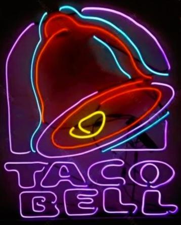 Taco bell USA reclame decoratie neon americana verlichting beschikbaar voor biedingen