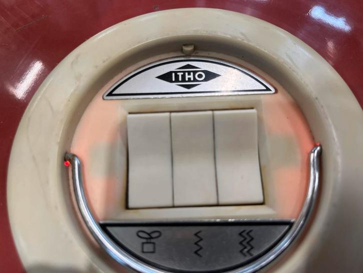 Vintage Itho Elektrische Kachel - Vliegende Schotel Design, Antiek en Kunst, Antiek | Woonaccessoires, Ophalen of Verzenden