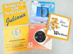 45 en 33 toeren vinyl singles koninklijkhuis, Verzamelen, Ophalen of Verzenden, Gebruikt, Nederland, Overige typen