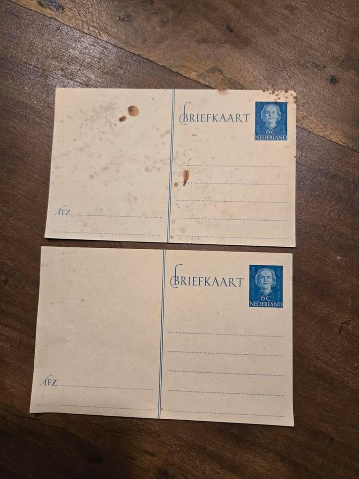 Oude Briefkaart 6 Cent - Nederland, Verzamelen, Ansichtkaarten | Nederland, Gelopen, Zuid-Holland, Voor 1920, Ophalen of Verzenden