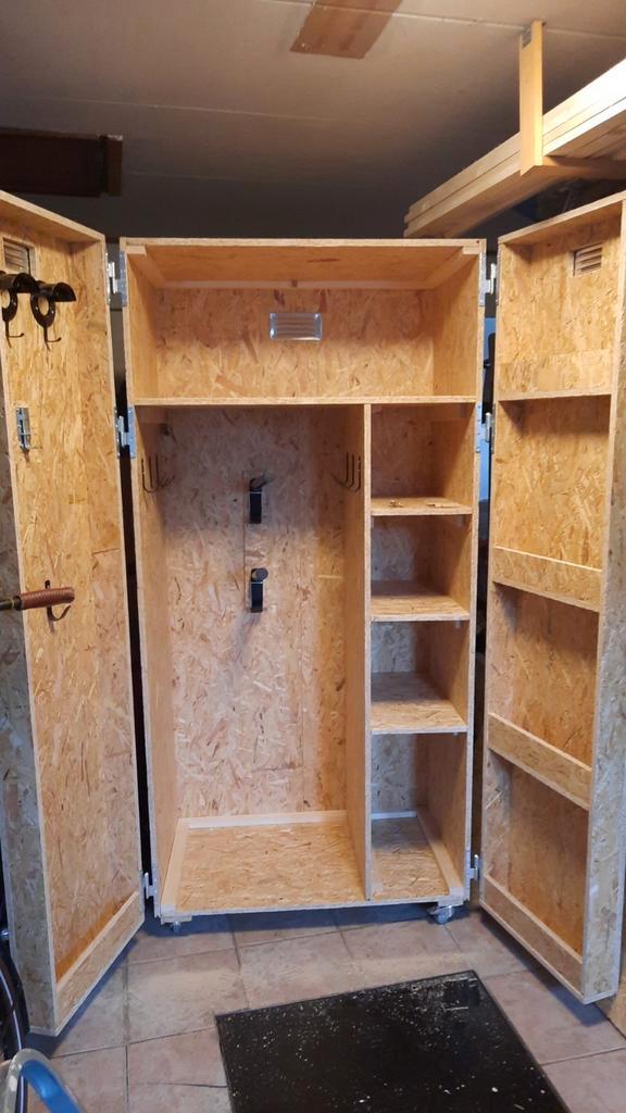 NIEUW Houten zadelkast speciaal op maat, Dieren en Toebehoren, Paarden en Pony's | Overige Paardenspullen, Nieuw, Overige soorten