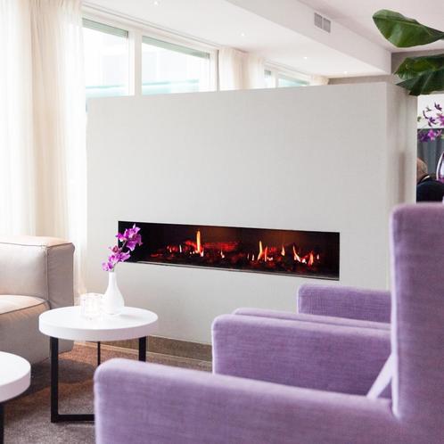Dimplex Opti-V Double - Meest realistische sfeerhaard, Huis en Inrichting, Haarden, Zo goed als nieuw, Elektrische haard, Ophalen