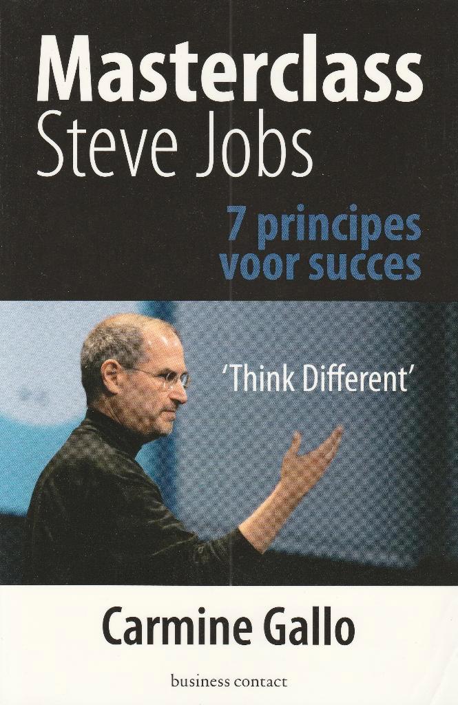 Masterclass Steve Jobs, Boeken, Biografieën, Gelezen, Wetenschap, Ophalen of Verzenden