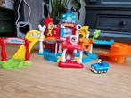 Complete set vtech Toettoet mickey garage, Kinderen en Baby's, Speelgoed | Vtech, Ophalen of Verzenden, Zo goed als nieuw