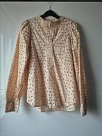 Beige Blouse van Second Female - Maat S, Second Female, Beige, Ophalen of Verzenden, Zo goed als nieuw