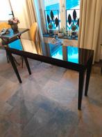 Hoogglans sidetable, 100 tot 150 cm, Zo goed als nieuw, Rechthoekig, 50 tot 100 cm