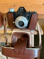 Agfa fototoestel met tasje en flister met hoesje, Ophalen of Verzenden