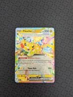 Pikachu EX #57 Pokemon Surging Sparks, Ophalen of Verzenden, Zo goed als nieuw, Losse kaart, Foil