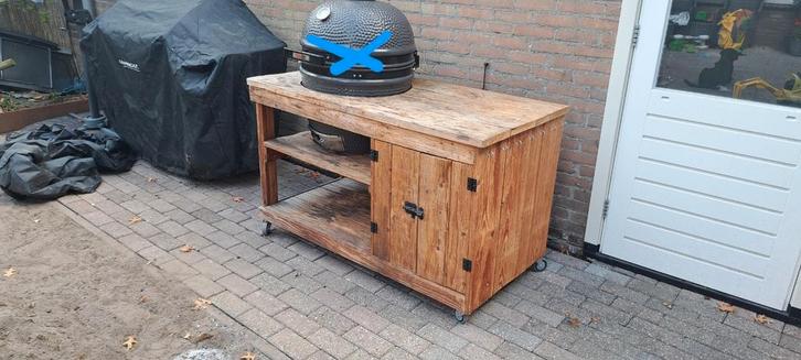 Buitenkeuken (zonder kamado!), Tuin en Terras, Buitenkeukens, Gebruikt, Houtskool, Ophalen