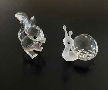 Swarovski slak en eekhoorn beschikbaar voor biedingen