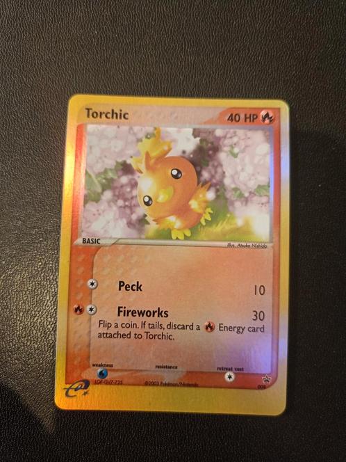 Torchic Reverse 8 Black Star Promo - Pokemon Kaart, Hobby en Vrije tijd, Verzamelkaartspellen | Pokémon, Zo goed als nieuw, Losse kaart