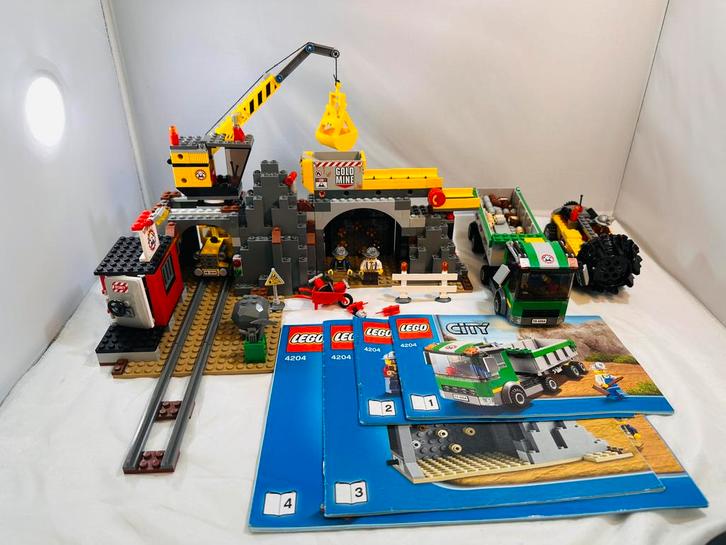 Lego 4204 The mine, Kinderen en Baby's, Speelgoed | Duplo en Lego, Zo goed als nieuw, Lego, Complete set, Ophalen of Verzenden
