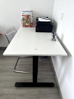 Ikea bureau Trotten 160x80, Ophalen, In hoogte verstelbaar, Zo goed als nieuw, Stabureau