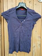 Esprit blauw shirt S, Ophalen of Verzenden, Zo goed als nieuw, Blauw, Korte mouw