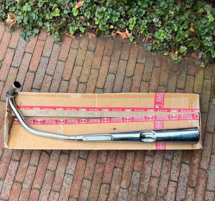 Honda CB50J, Fietsen en Brommers, Brommeronderdelen | Oldtimers, Zo goed als nieuw, Overige merken, Uitlaat, Ophalen of Verzenden