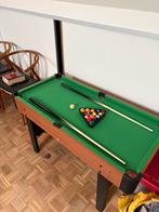 Speeltafel met 3 spellen, Sport en Fitness, Biljarten en Poolen, Ophalen of Verzenden, Gebruikt, Overige typen