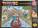 WASGIJ Calm on the Canal Puzzel, Ophalen of Verzenden, 500 t/m 1500 stukjes, Zo goed als nieuw, Legpuzzel