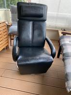 Zwarte relax stoel, Huis en Inrichting, Stoelen, Ophalen, Zo goed als nieuw, Zwart, Eén