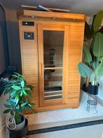 Infrarood sauna tweepersoons fonteyn 120 breed, Ophalen, Gebruikt, Infrarood, Complete sauna