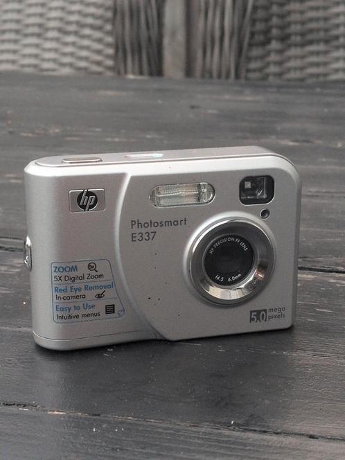Goed Werkende HP Photosmart E337, Audio, Tv en Foto, Actiecamera's, Zo goed als nieuw, Overige merken, Ophalen of Verzenden