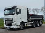 DAF XF 530 8x4 faw steel tipper, Automaat, Euro 6, Wit, Bedrijf