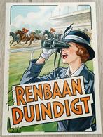 Renbaan DUINDIGT Rensport Paarden Affiche Poster, Verzenden