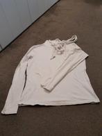 Purdey creme tricot t shirt met strik, Maat 38/40 (M), Beige, Ophalen of Verzenden, Purdey