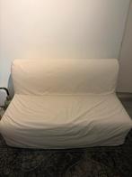 IKEA LYCKSELE Slaapbank, Huis en Inrichting, Slaapkamer | Slaapbanken, Ophalen, Gebruikt, Tweepersoons, Crème