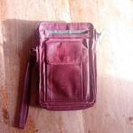 portomonnee en tasje voor paspoort etc., Sieraden, Tassen en Uiterlijk, Portemonnees, Ophalen, Zwart, Leer