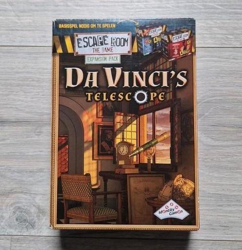 Escape Room The Game - Da Vinci's Telescope uitbreidingsset, Hobby en Vrije tijd, Gezelschapsspellen | Overige, Zo goed als nieuw