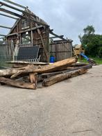 Oude eiken spanten, Doe-het-zelf en Verbouw, Hout en Planken, Ophalen, Gebruikt, Eiken, Balk