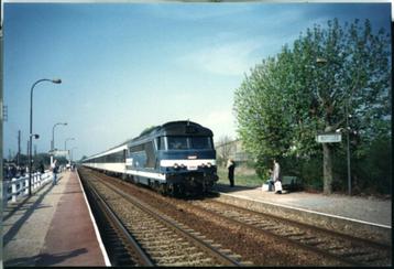 Foto SNCF BB-67602 Noyelles Frankrijk 1996.
