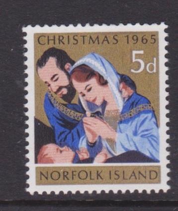 TSS Kavel 940014 Norfolk eiland pf minr  61 kerst   Mooi kav beschikbaar voor biedingen