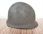 Originele Schlueter front seam M1 helm, Verzamelen, Militaria | Tweede Wereldoorlog, Ophalen of Verzenden, Landmacht, Amerika