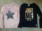 Tumble 'n dry longlseeve zwart goud 122/Vingino roze mt 128, Ophalen of Verzenden, Gebruikt, Tumble 'n Dry, Meisje