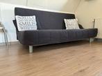 IKEA slaapbank 3-zits grijs 140x200, Ophalen, Gebruikt, Tweepersoons, 140 cm