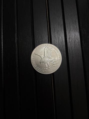 Zilveren American Eagle 1 OZ beschikbaar voor biedingen