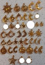Metalen gouden bedels zon/ster/maan "nieuw", Ophalen of Verzenden, Nieuw, Bedel