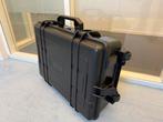 Flightcase opbergkoffer waterdicht - wieltjes, Ophalen, Gebruikt, Overige instrumenten, Flightcase