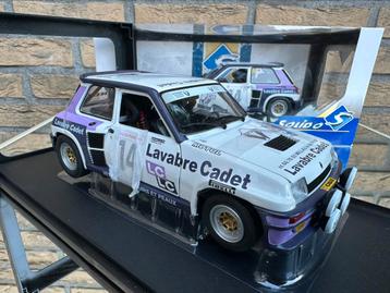 SOLIDO 1:18 RENAULT 5 TURBO AURIOL #14 RALLYE LYON NIEUW  beschikbaar voor biedingen
